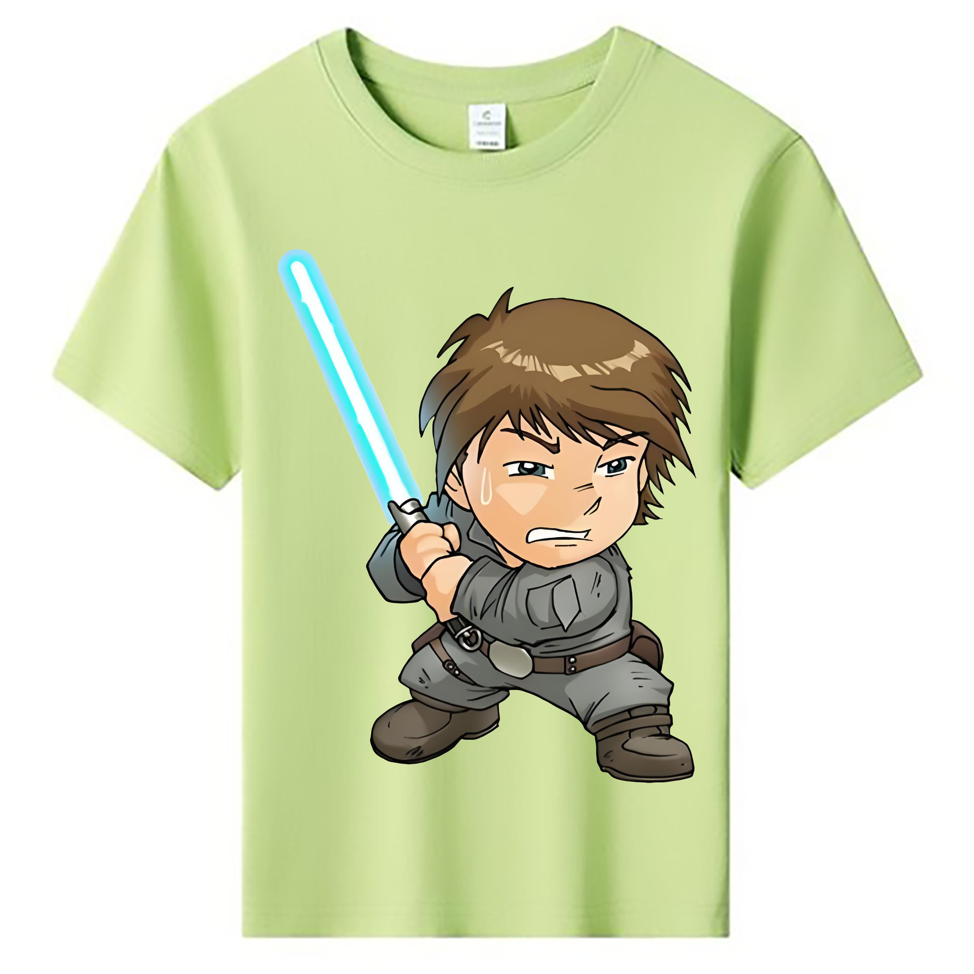 （画像用） スター・ウォーズ Star Wars 綿100％キッズTシャツ（フロントプリント）